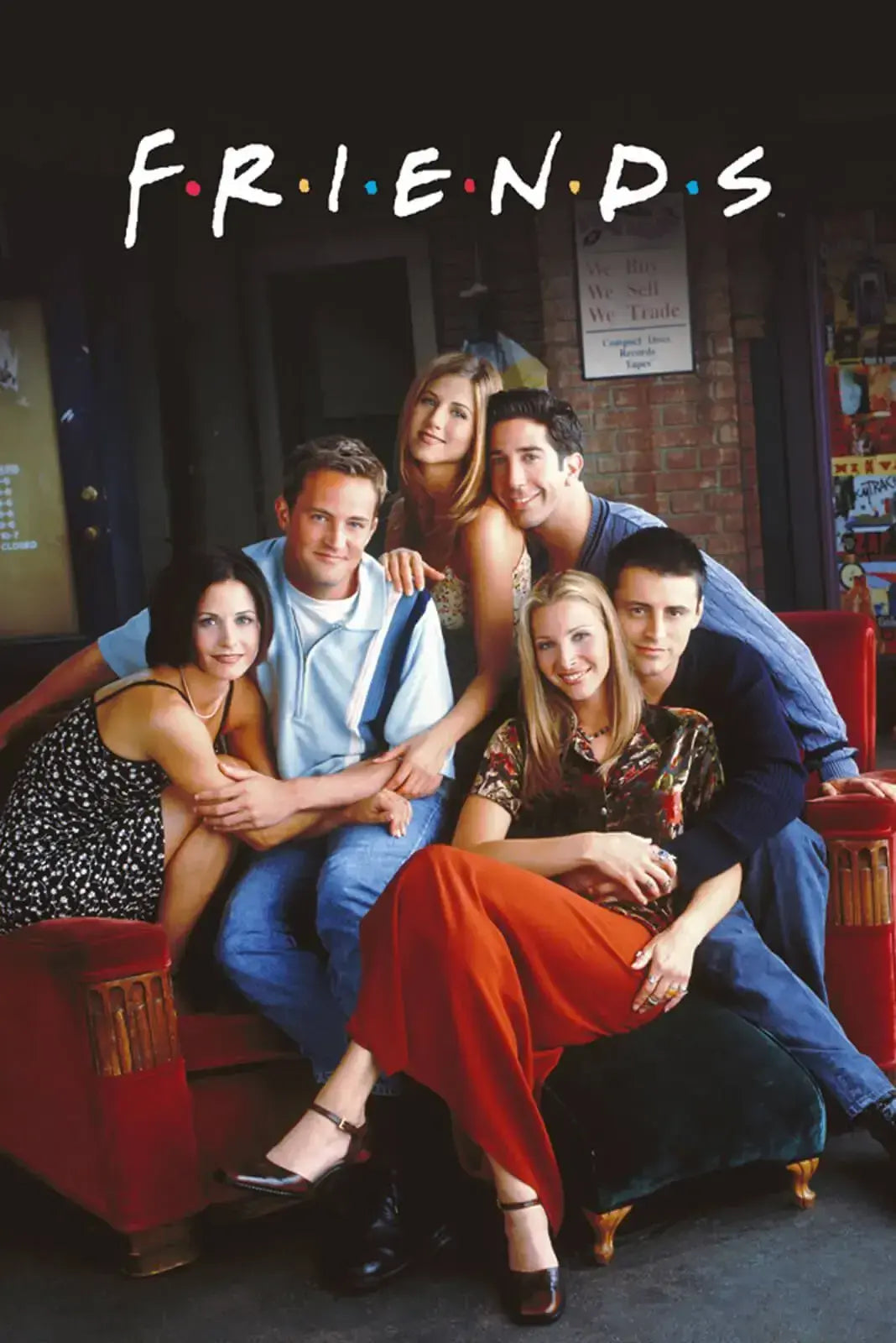 Friends In Central Perk Poster Friends