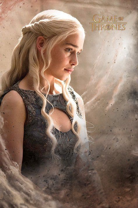 Game Of Thrones Daenerys Targaryen Poster Network: HBO