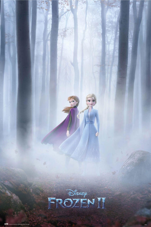 Disney Frozen Sisters Poster Disney