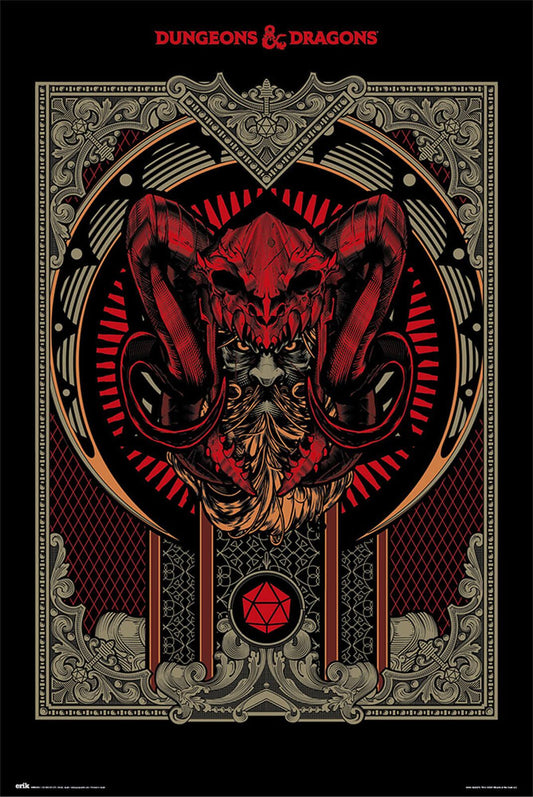 Dungeons Dragons Player s Handbook Poster Dungeons Dragons