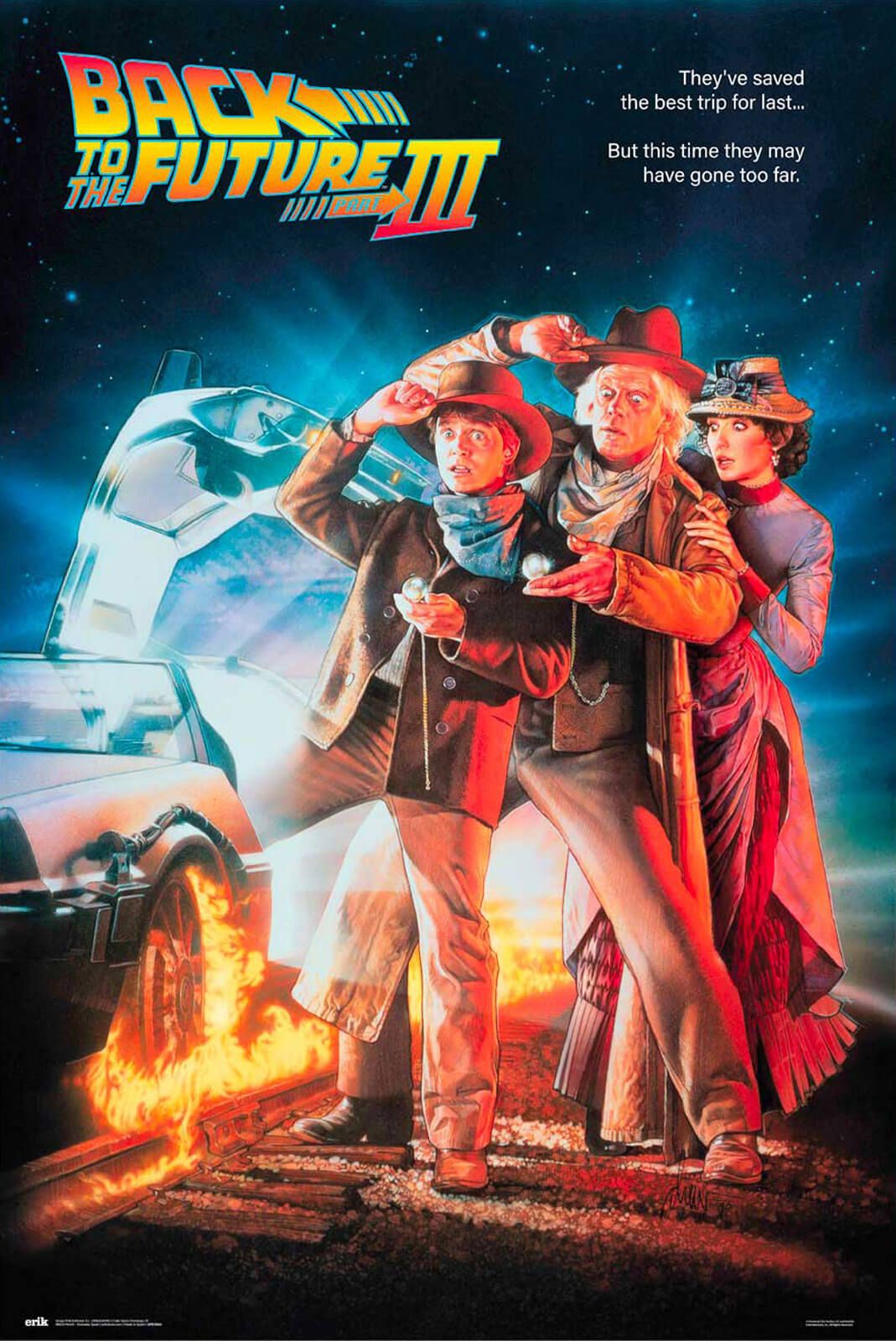 Back to the Future 3 Poster 