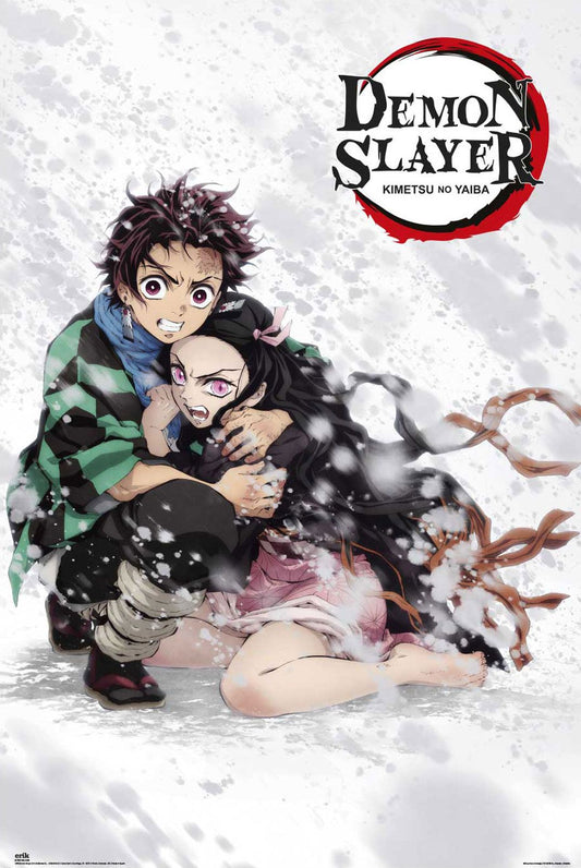 Demon Slayer Tanjiro and Nezuko Poster 