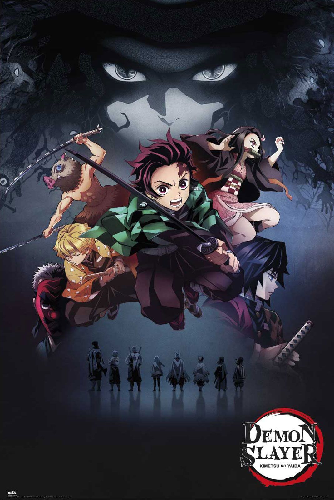 Demon Slayer Characters Poster Demon Slayer