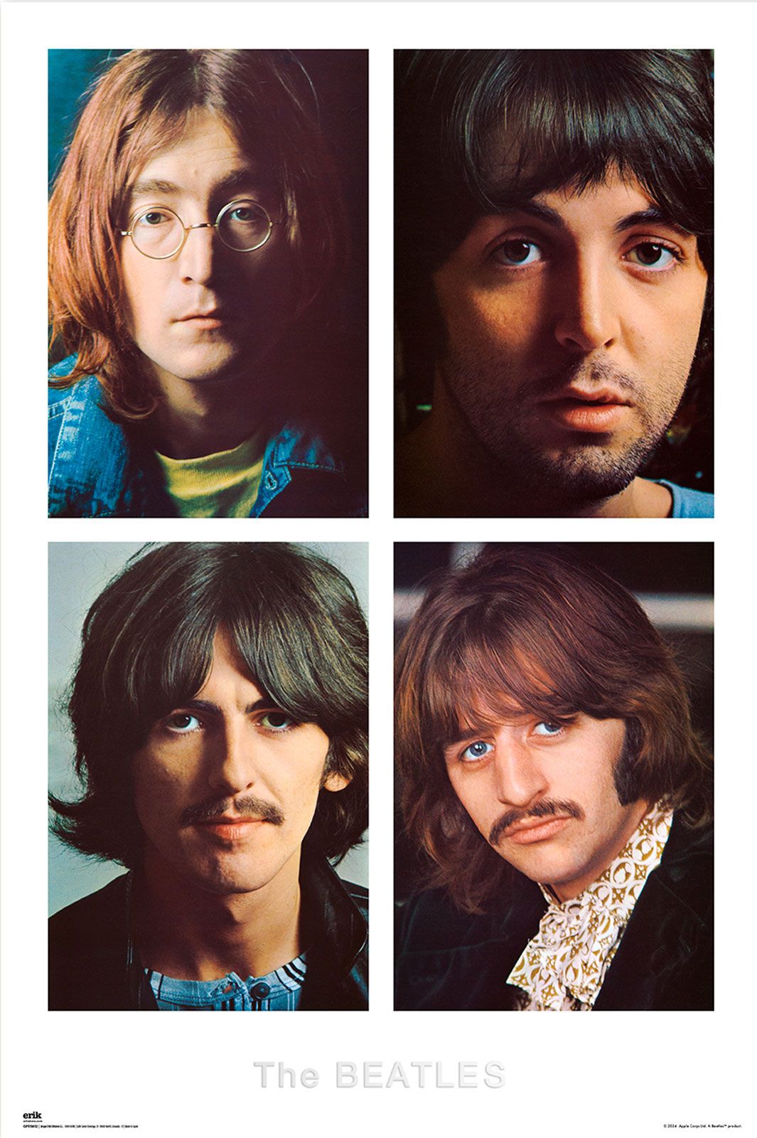 The Beatles White Album Poster 