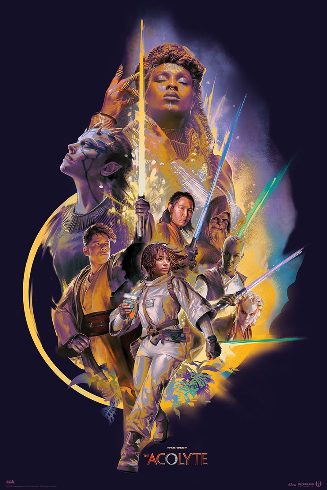 Star Wars The Acolyte Poster Star Wars