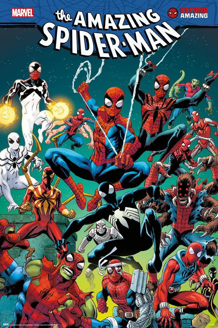 Marvel Spiderman Web Comics Poster Marvel