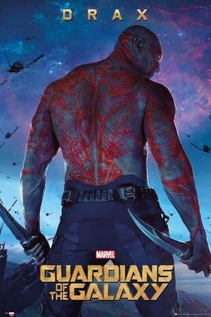 Marvel Guardians of The Galaxy Drax Poster Marvel