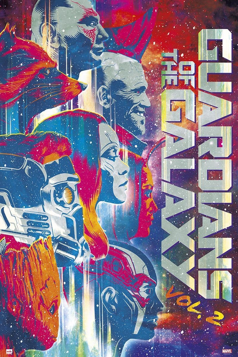 Guardians Of The Galaxy Vol. 2 Poster Marvel