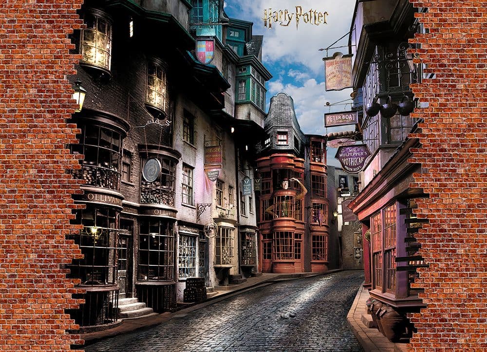 Harry Potter Diagon Alley Paper Photo Wallpaper Harry Potter