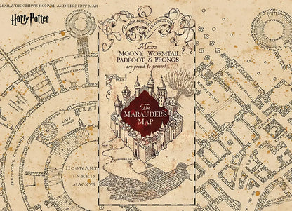 Harry Potter Marauder s Map Paper Photo Wallpaper Harry Potter