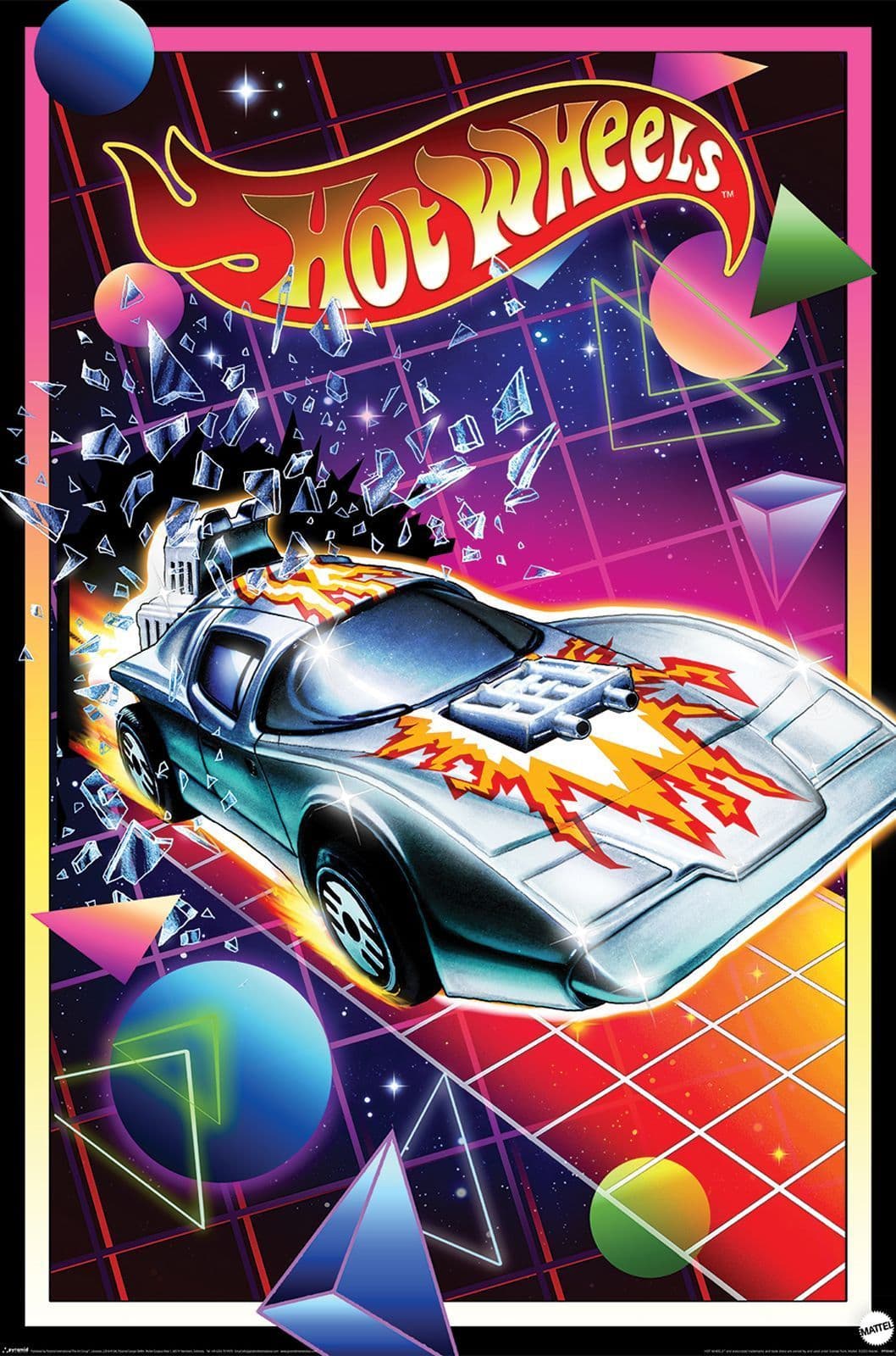 Hot Wheels Retro Blast Poster 
