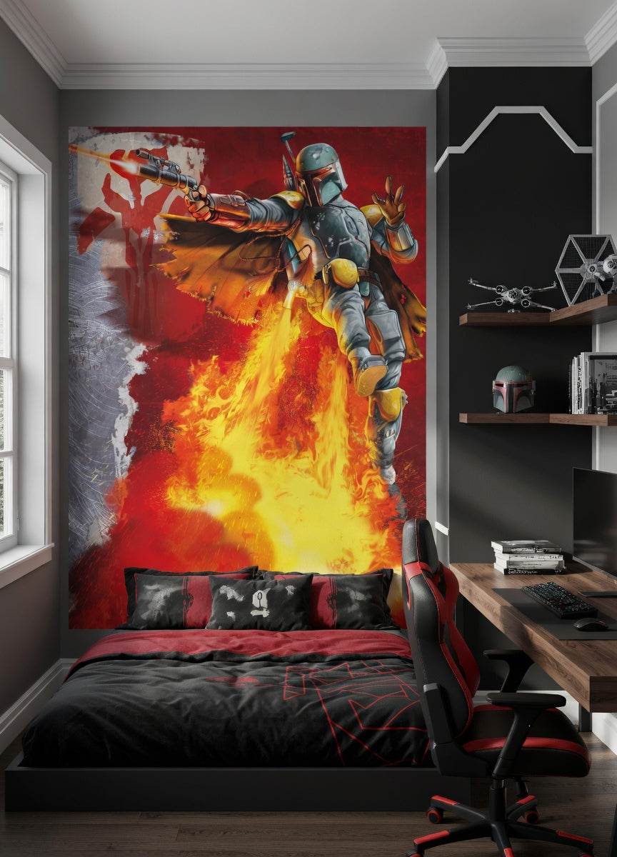 Star Wars Boba Fett Photo Wallpaper (W x H) 184cm x 254cm (72" x 100")