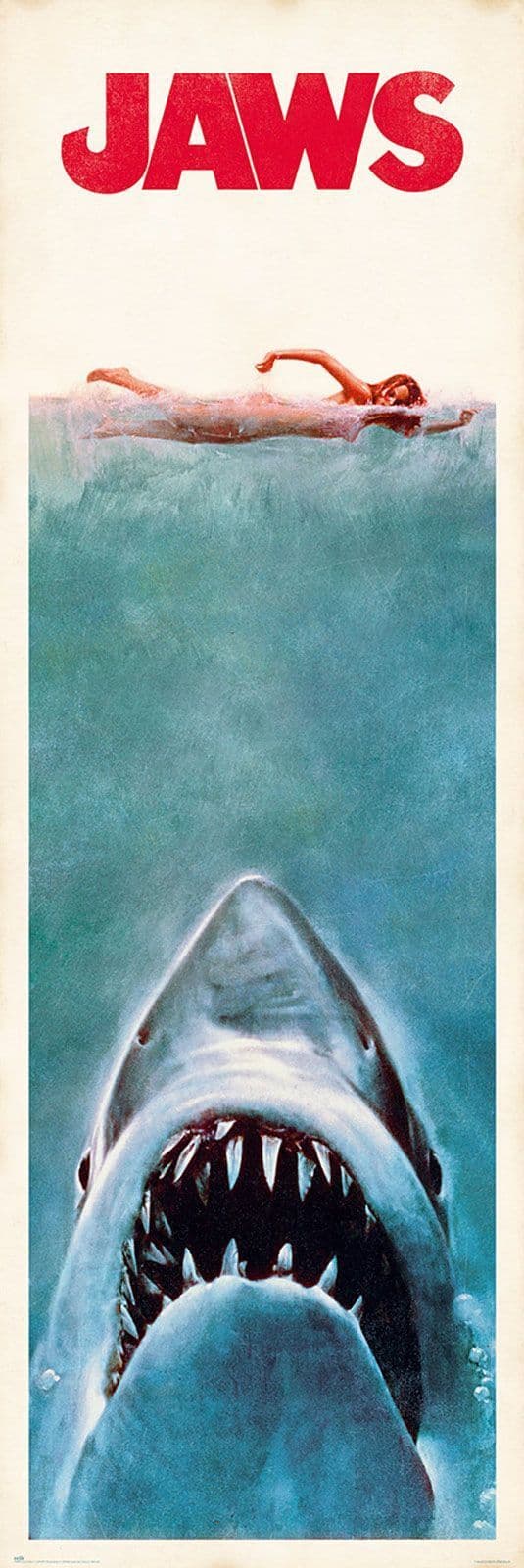 Jaws Movie Door Poster 