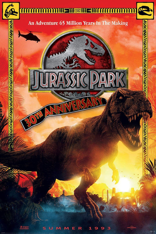 Jurassic Park 30th Anniversary Poster 