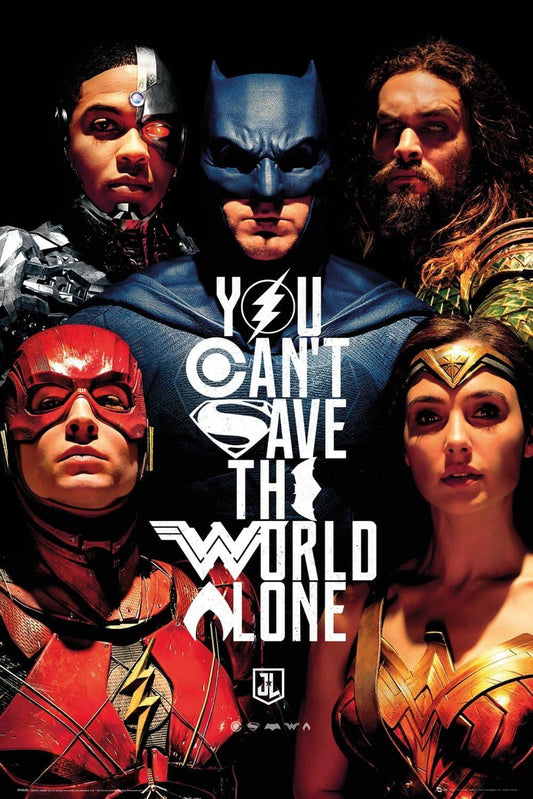 Justice League, Faces Poster DC Comics