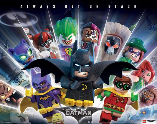 LEGO® Batman Always Bet On Blac Poster Other