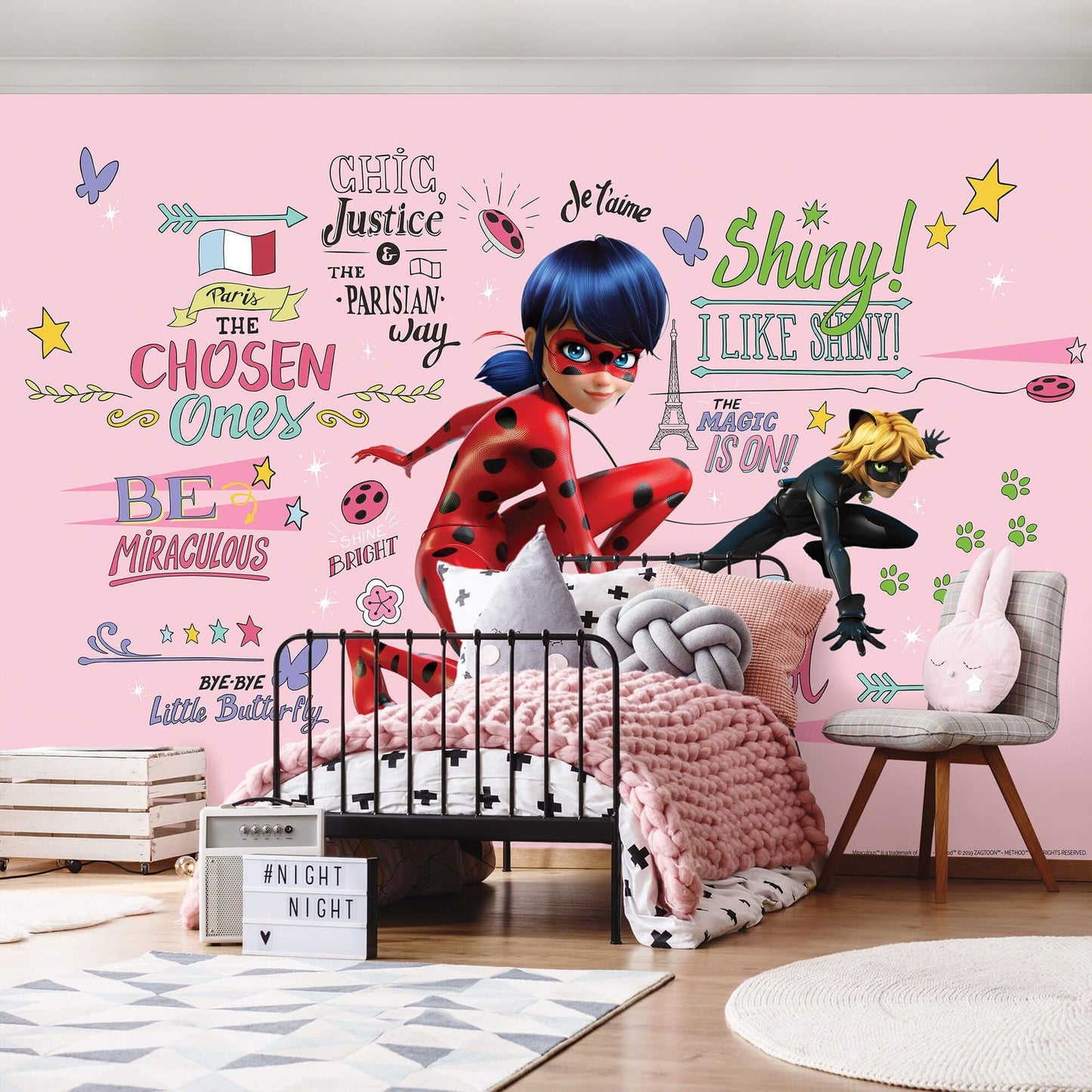 Marinette Tales of Ladybug and Cat Noir Non-woven Photo Wallpaper 