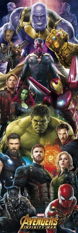 Marvel Avengers Infinity War Poster Marvel