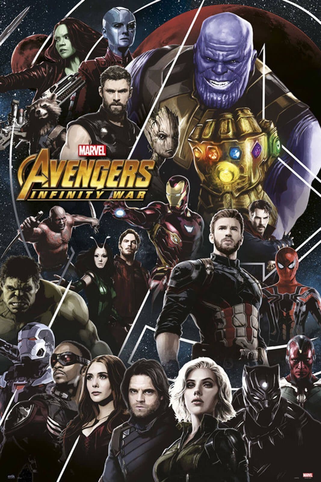 Avengers Infinity War Poster Marvel