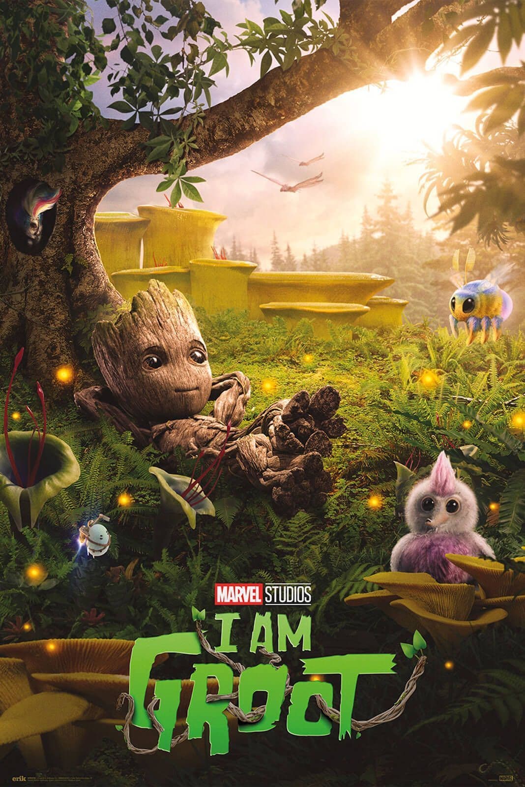 Groot Chill Time Poster Marvel