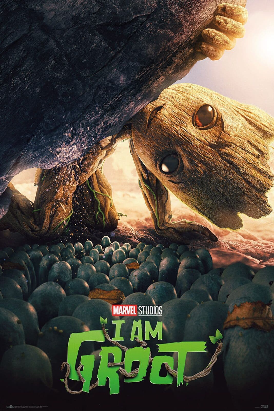 Groot The Little Guy Poster Marvel