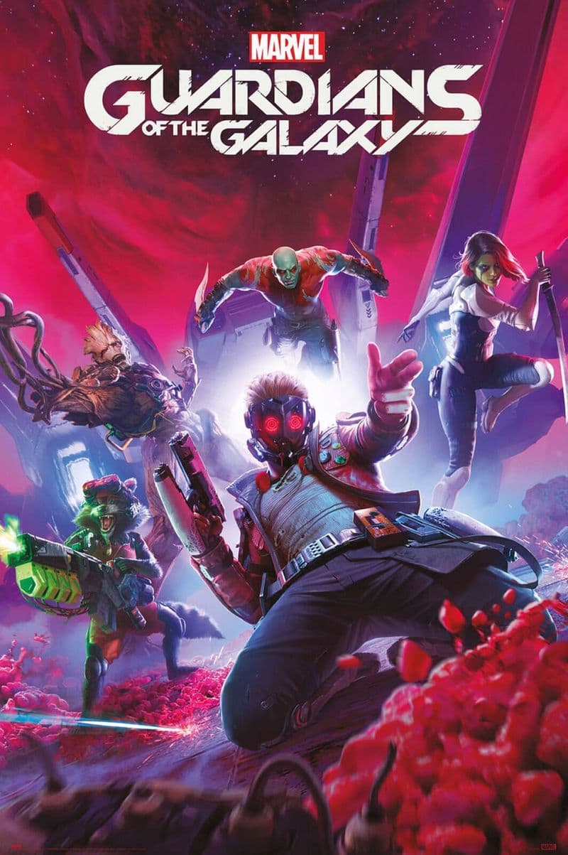 Games Guardians of the Galaxy Poster Marvel