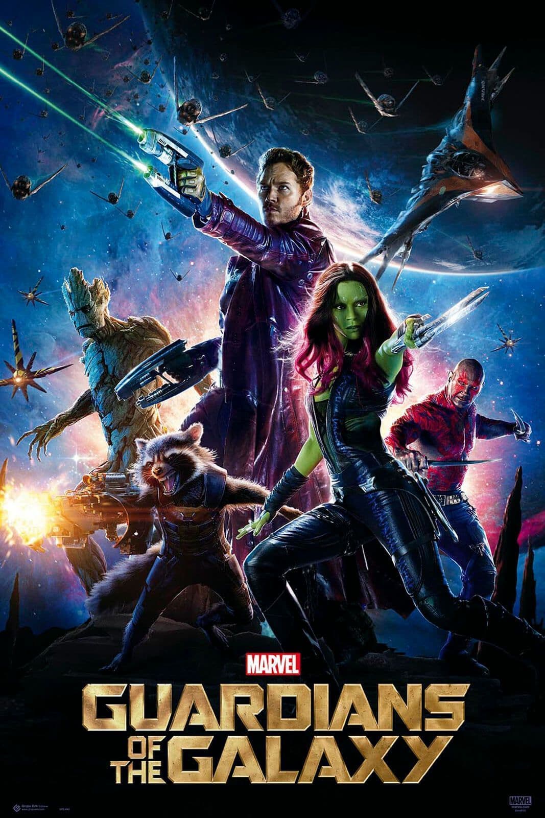 Guardians Of The Galaxy Poster Marvel