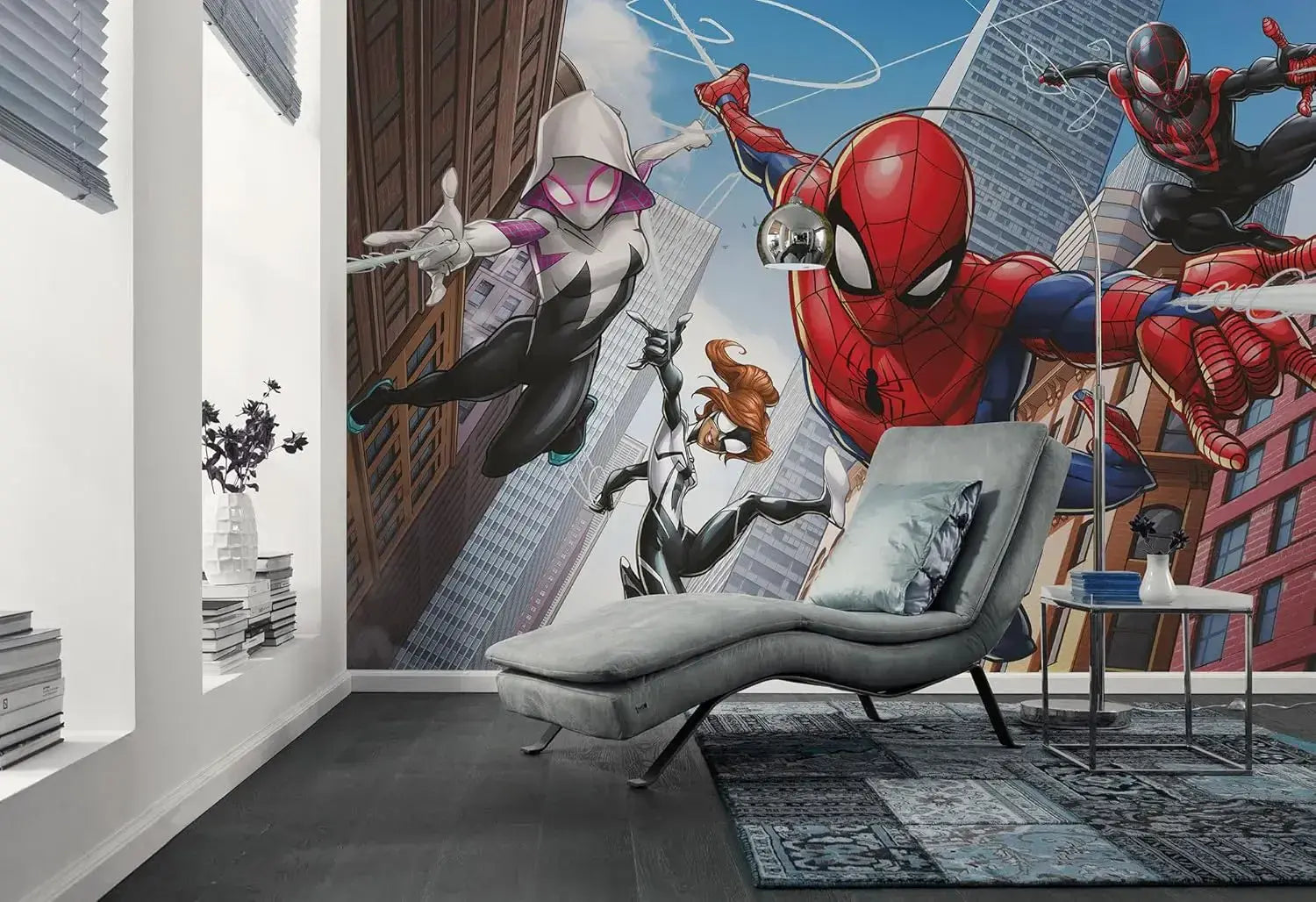 Marvel SpiderMan Kids Bedroom Non-Woven Wallpaper Mural Marvel