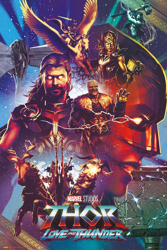 Thor Love And Thunder Poster Marvel