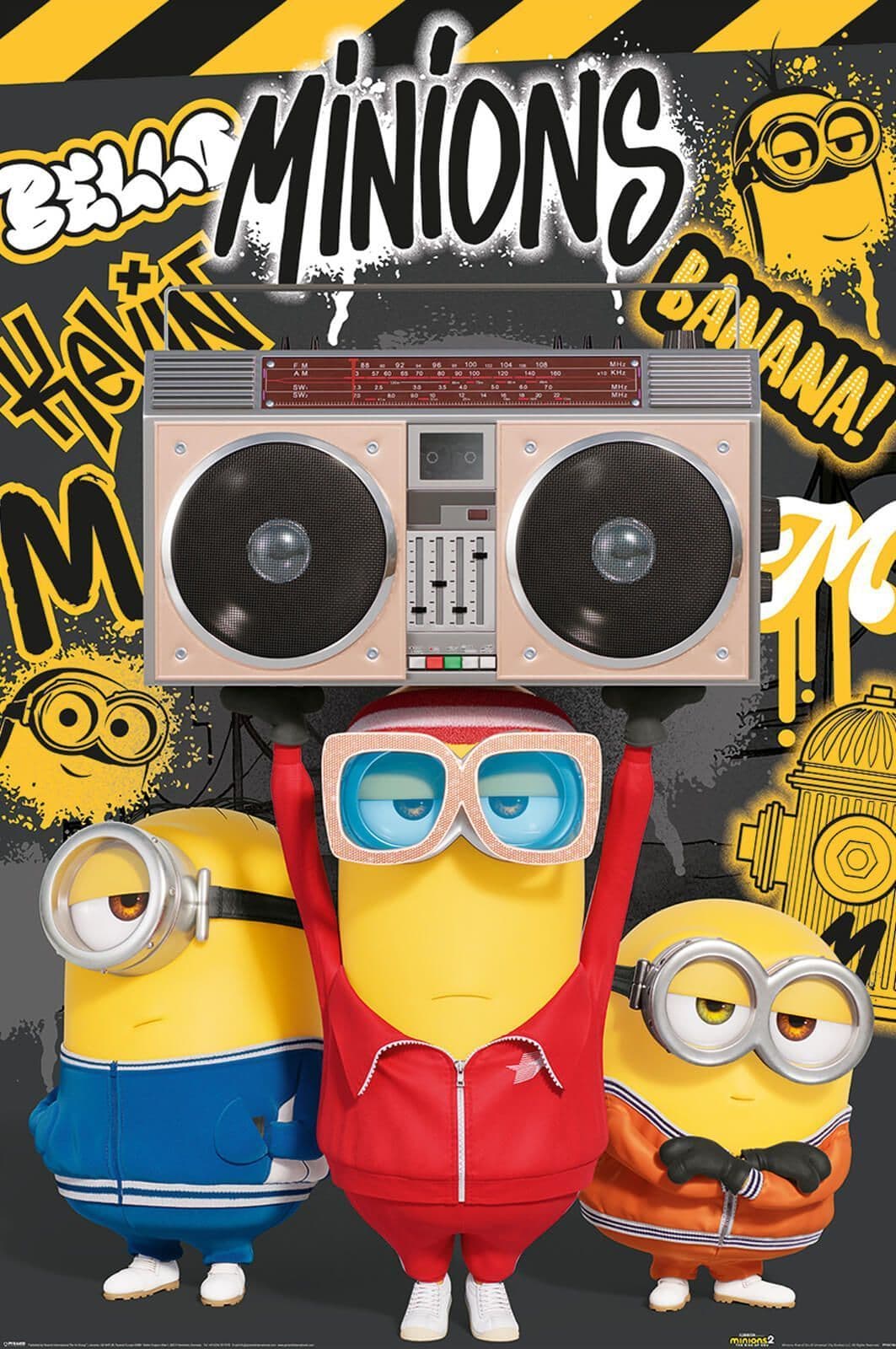 Minions Animated Movie Cool Poster 