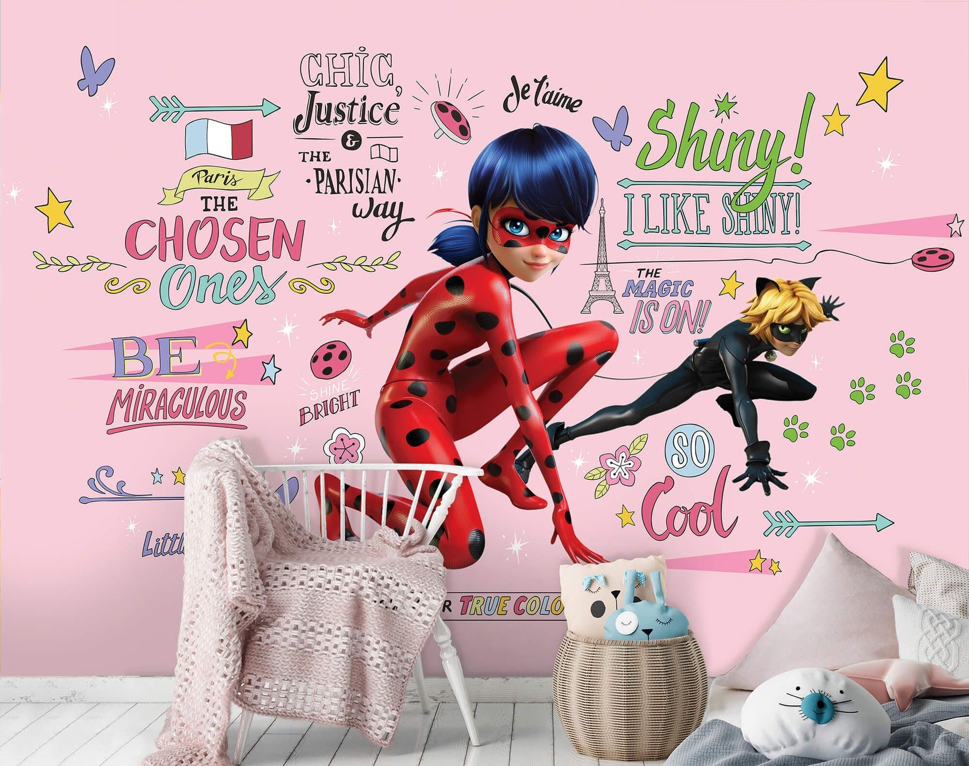 Marinette Tales of Ladybug and Cat Noir Non-woven Photo Wallpaper 