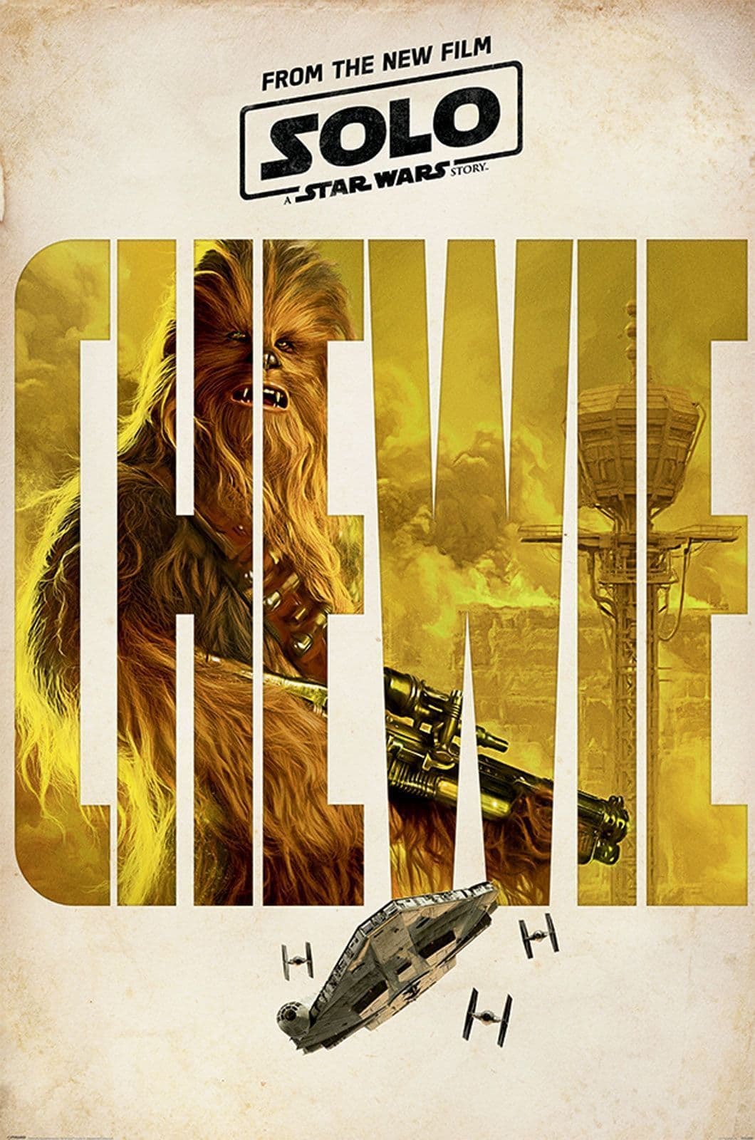 Star Wars Solo A Story Chewie Poster Star Wars