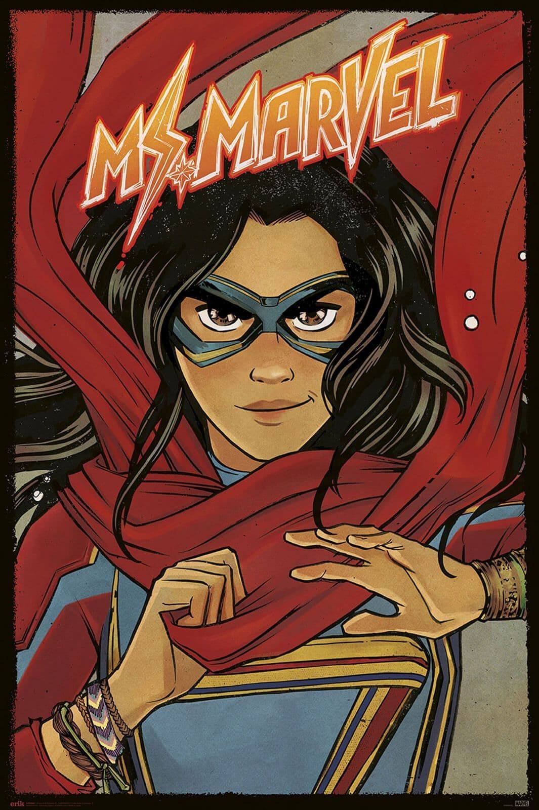 Ms Marvel Comicbook Poster Marvel