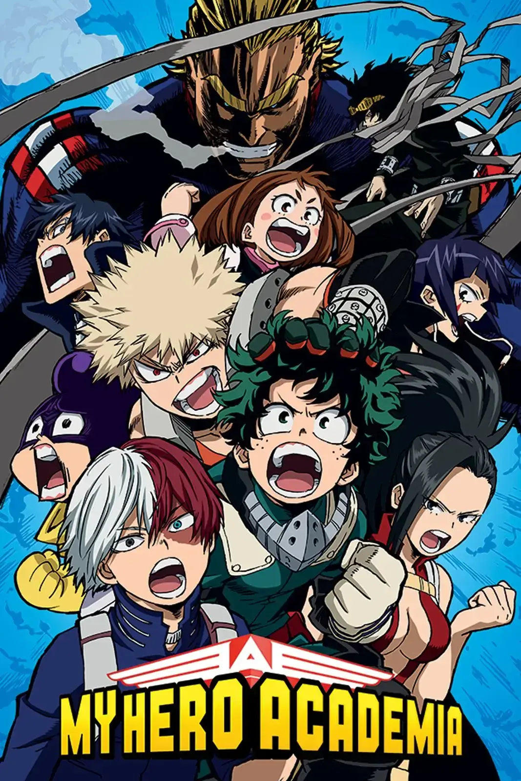 My Hero Academia Cobalt Blast Group Poster My Hero Academia
