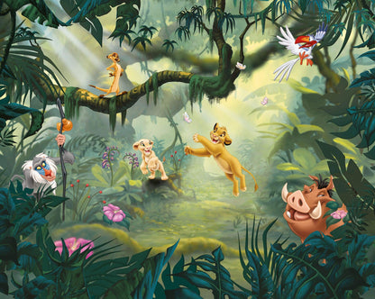 Lion King Hakuna Matata Jungle Non-Woven Wallpaper Mural Disney