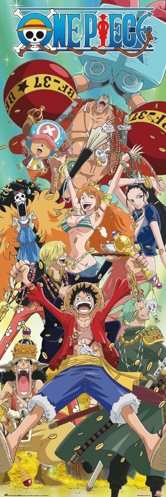 One Piece All Characters Door Poster 