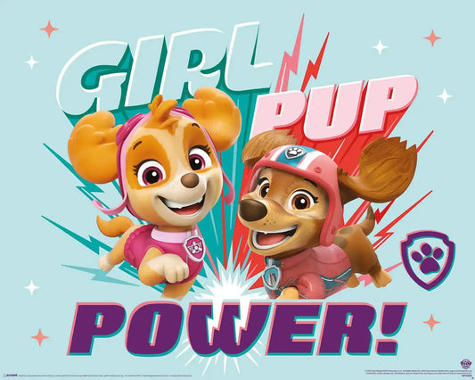 Paw Patrol Girl Pup Power Poster Paw Patrol