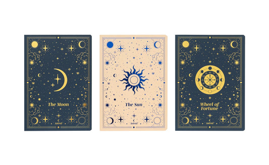 Pack of 3 Astral A6 Notebooks Notepad Sketchbook Notebook 