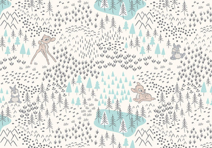 Bambi & friends Woodland Non-Woven Wallpaper Mural Disney