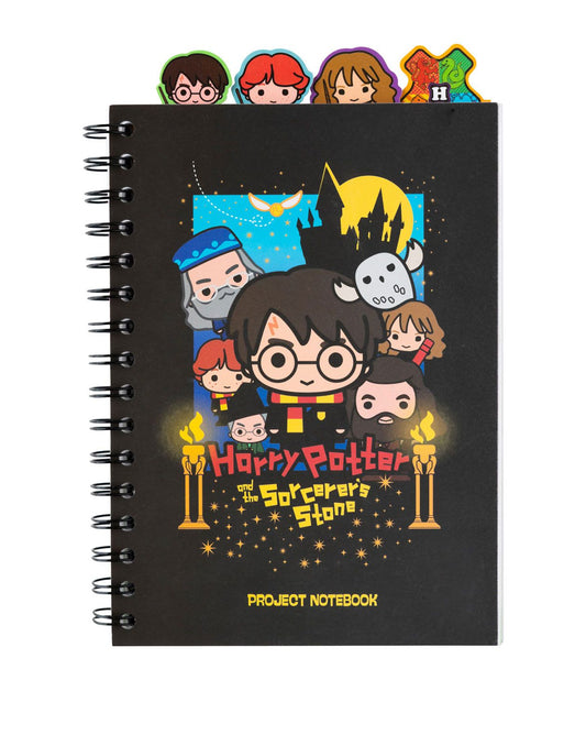 Harry Potter Stationery A5 Project Notepad With 4 Dividers Notebook Harry Potter