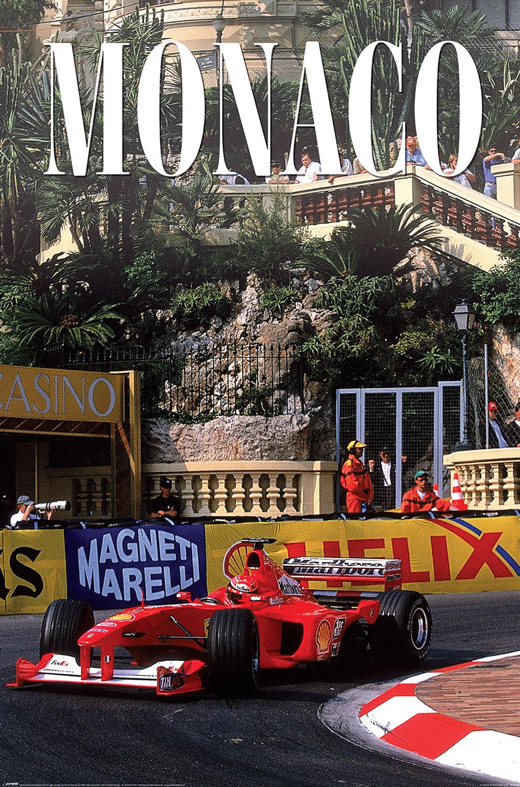 Monaco Race Poster Pyramid International