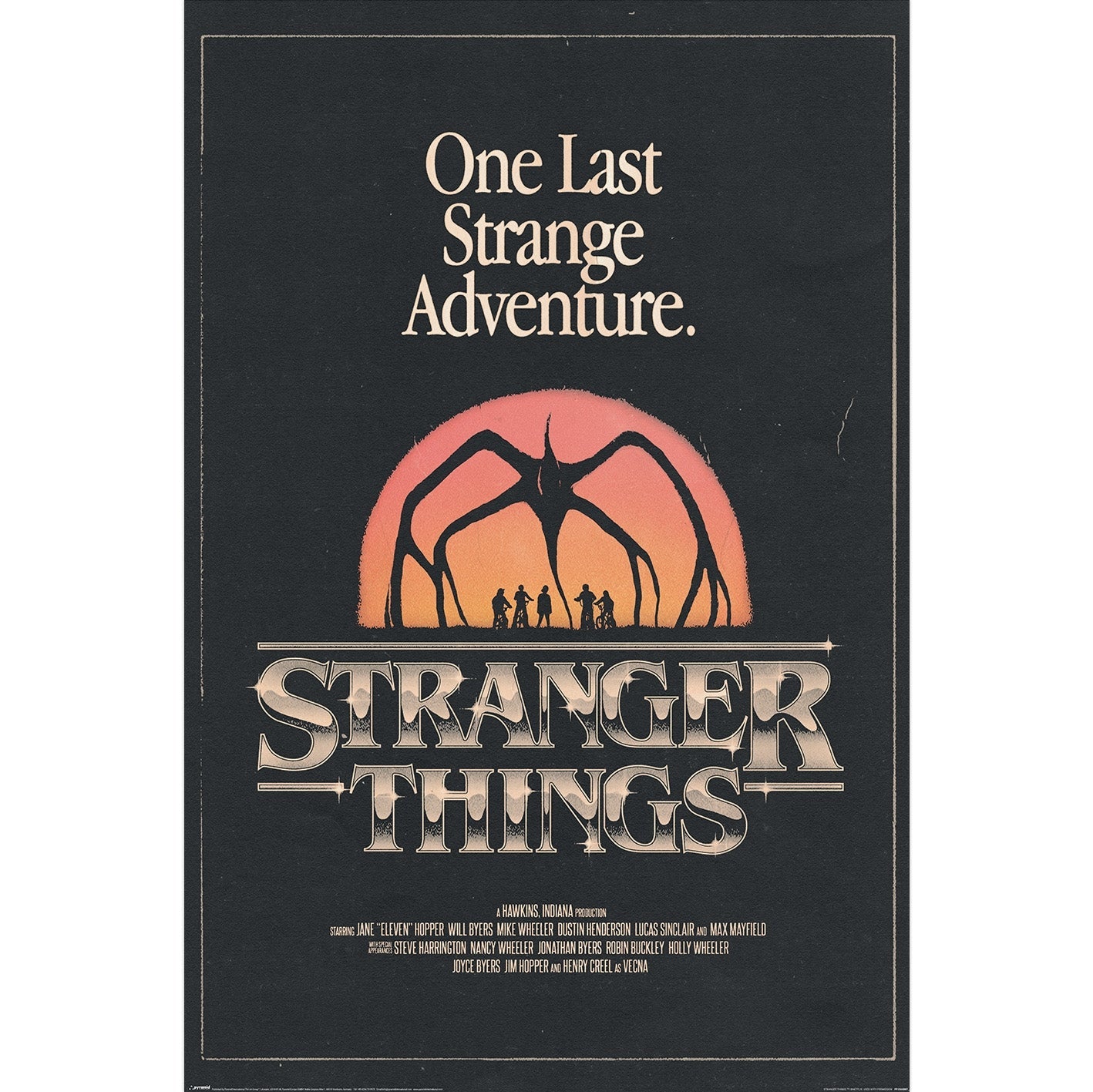 Stranger Things Season 5 The Mind Flayer Poster Poster Stranger Things