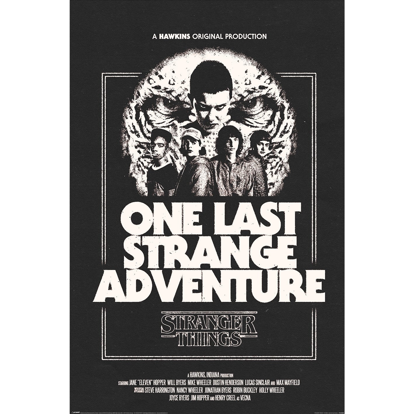 Stranger Things Season 5 One Last Adventure Poster Stranger Things