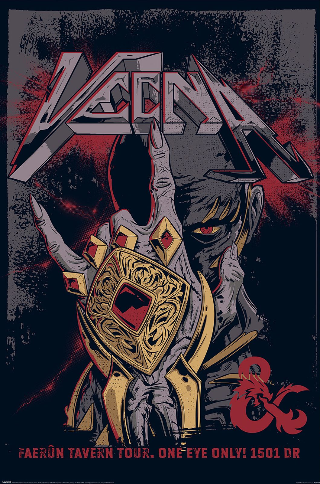 Dungeons and Dragons Vecna Comic Poster Dungeons and Dragons