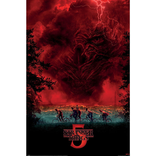Stranger Things Season 5 Vecna Sky Poster Stranger Things