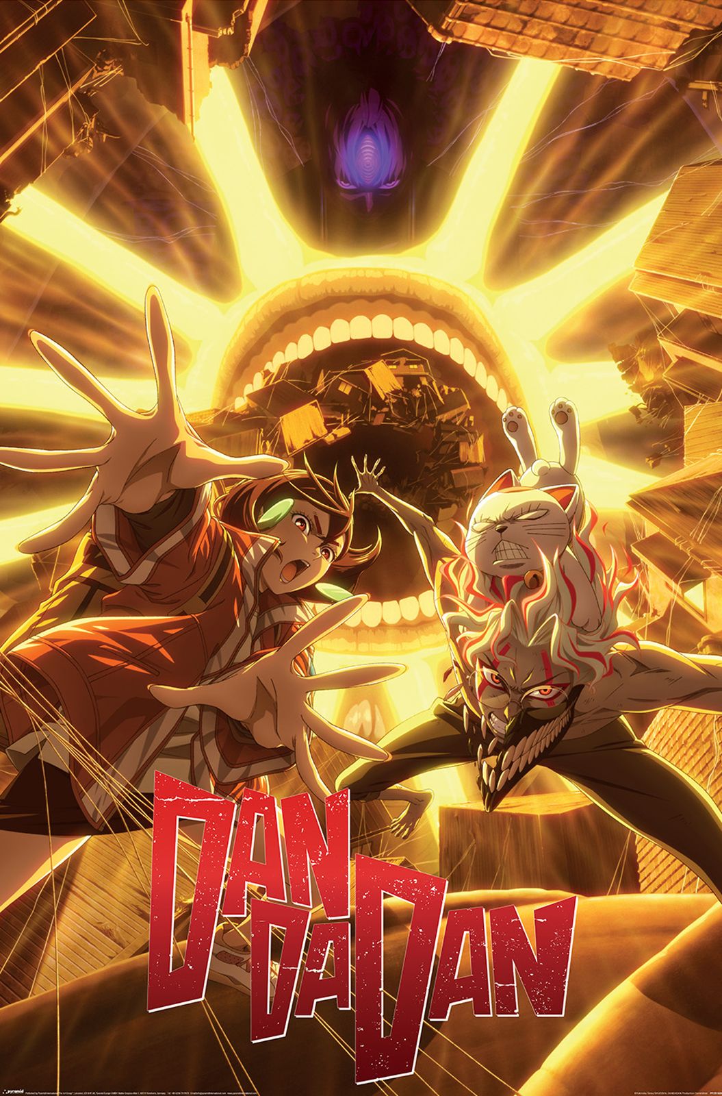 Dan Da Dan Golden Poster Anime