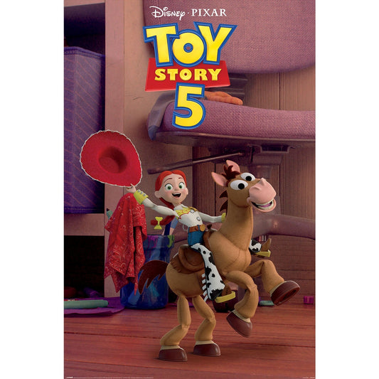 Toy Story 5 Jessie & Bullseye Poster Pixar