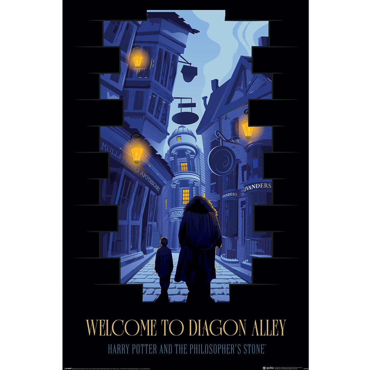 Harry Potter Welcome to Diagon Ally Poster Harry Potter