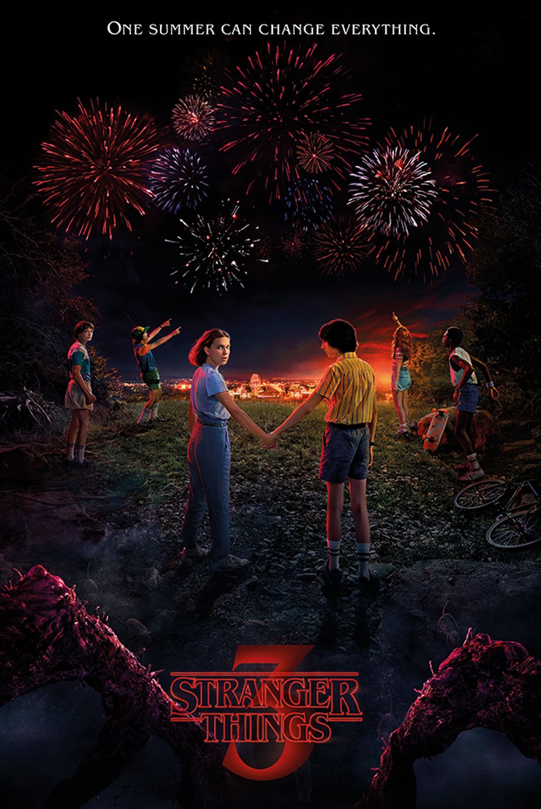 Stranger Things One Summer Poster 