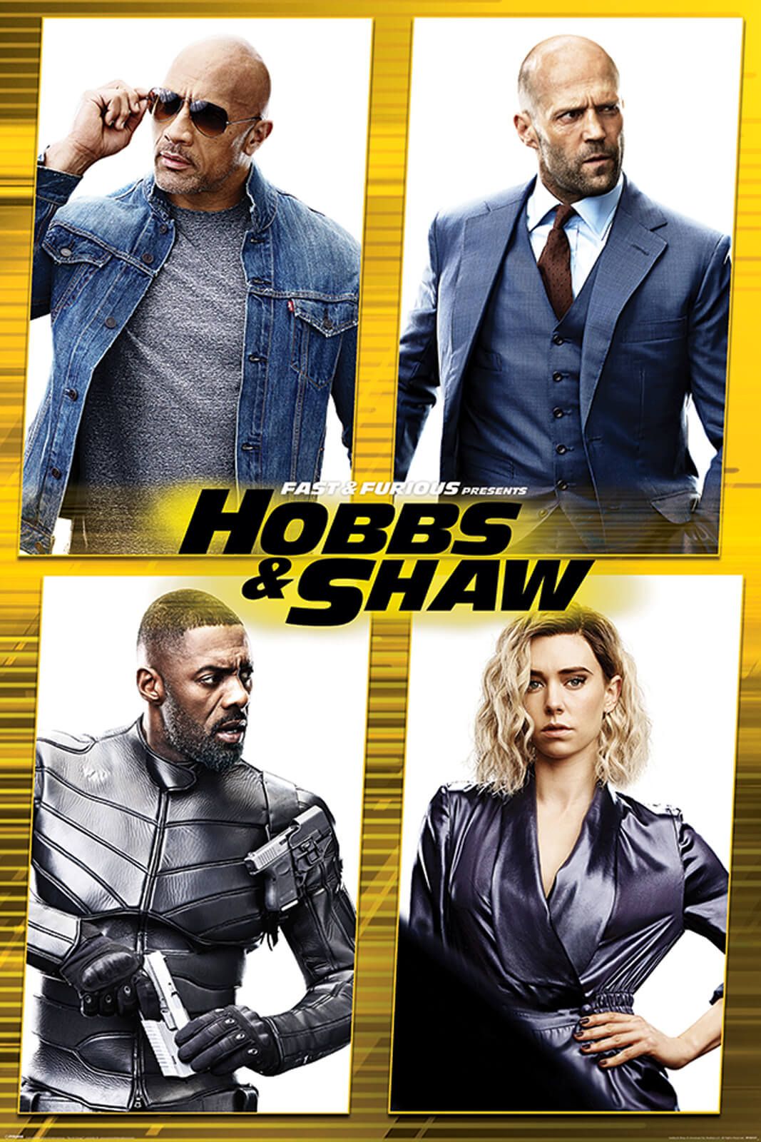 Fast and Furious Hobbs and Shaw Poster 